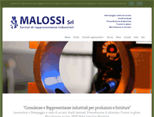 Tablet Screenshot of malossi.it